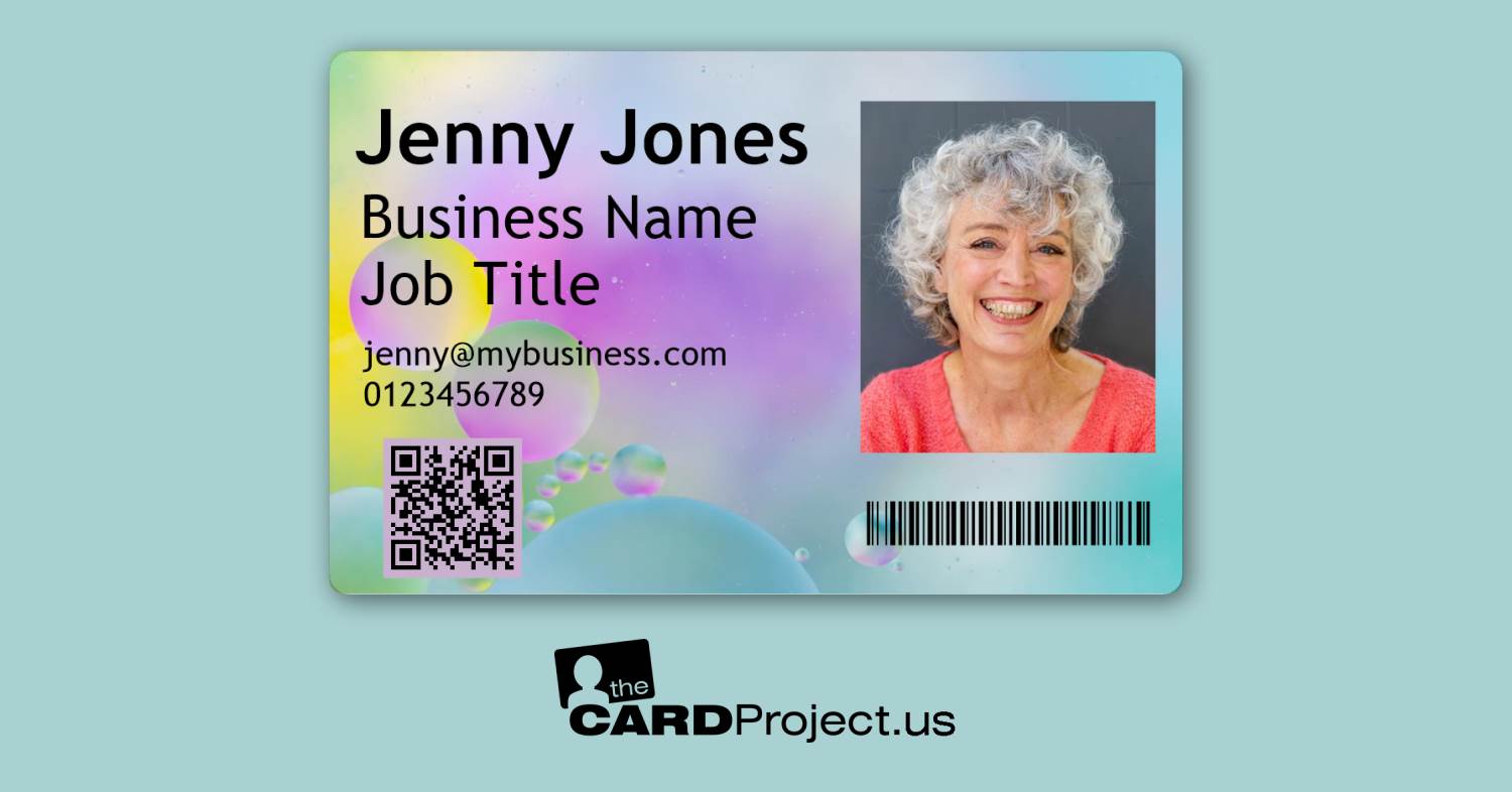Employee ID Card Double Design 11 (FRONT)